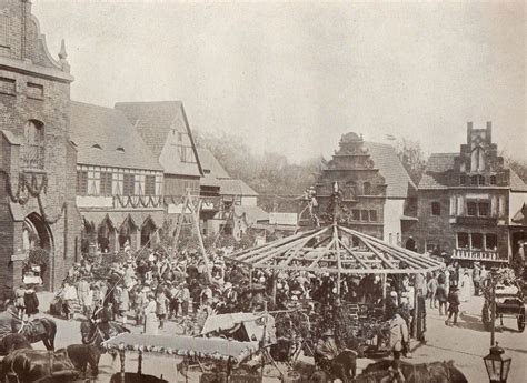 1896 Berlin - Berliner Gewerbeausstellung 1896 im Treptower Park, Kairo ...