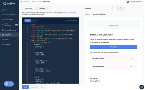 Image result for Email Client HTML Code