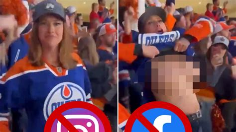 Oilers Flasher Deletes Social Media Accounts After Viral Video