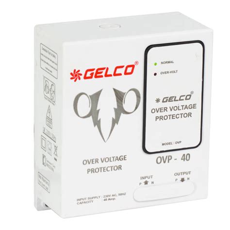 Over Voltage Protector-1 Phase 40Amp – Gelco Electronics Pvt. Ltd.