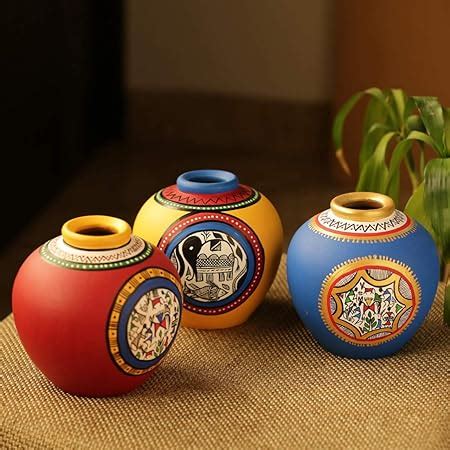 Buy ExclusiveLane Warli Hand-Painted Living Room & Home Decorative ...