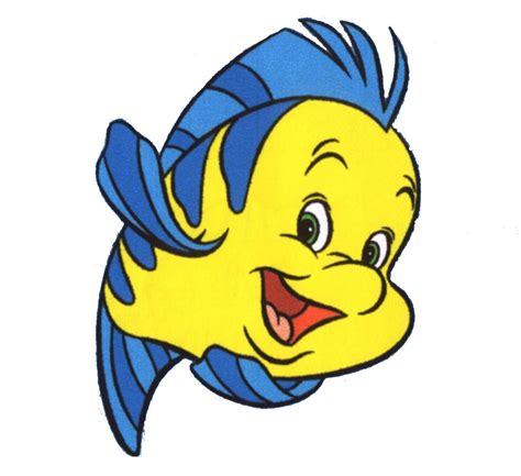 Flounder The Fish From The Little Mermaid at Katherine Roosa blog