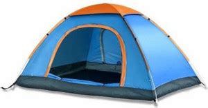DHARM IMPEX Portable Waterproof Picnic Camping 4 person Tent - For 4 ...