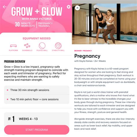 Sweat App vs. Bodylura (formerly Fit Body App) - Which Pregnancy Workout Program is Better?