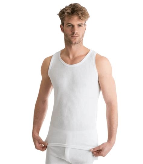 Guardian Mens Thermal Vest Single Pack White | Mens thermals, Thermal vest, Sleeveless vest