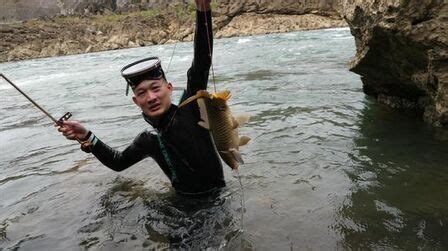 潜水捕鱼视频