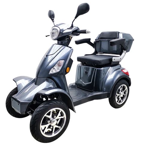 EEC Approved Long Range Cheap Four Wheel Electric Mobility Scooter ...