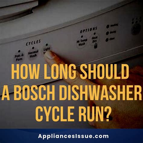 Bosch Dishwasher Cycles Explained [Complete Guide 2024]