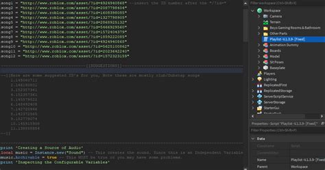 Image result for Roblox Sound Script Pastebin