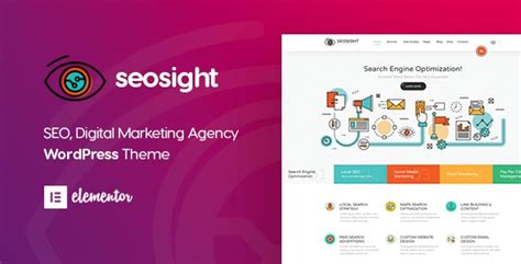 #Seosight v4.0 - SEO Digital Marketing Agency Theme