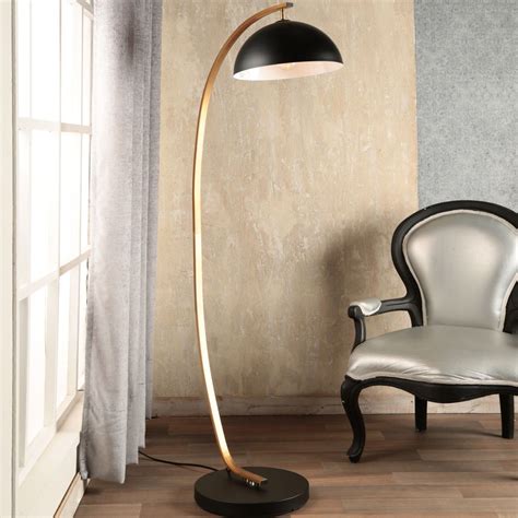 Floor lamp, modern floor lamp, curved floor lamp, home office lighting ...