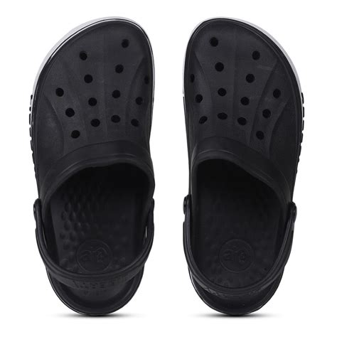 Buy A-HA Black Casual Slip-on Clogs For Men LITEWALK By Liberty