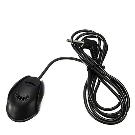 MCWAUTO Mic 3.5mm Microphone External Assembly for Car Vehicle Head ...