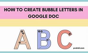 Image result for 5 Inch Printable Bubble Letters T
