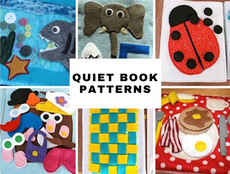 Image result for Quiet Book Sewing Patterns