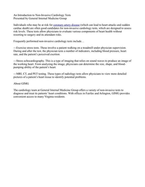 Non-Invasive Cardiology 的图像结果