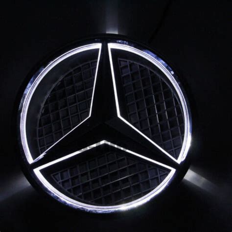 Car Front Grille LED Emblem Light for Mercedes Benz | Ubuy India