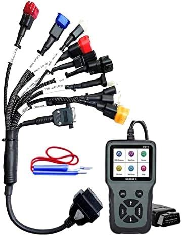 Tools Technician OBD V311 Scanner All Bike Cable Heavy Duty Molded Wire ...