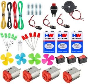 NEXT GEEK DIY School Science Experiment Project dc Motor kit Item Loose ...