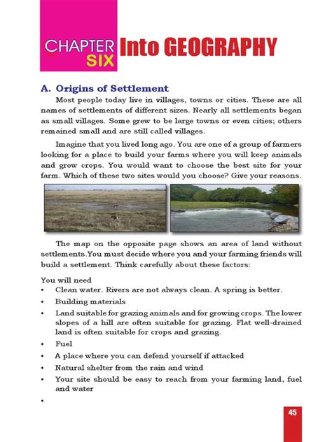 Image result for Geography Chapter 6 Notes