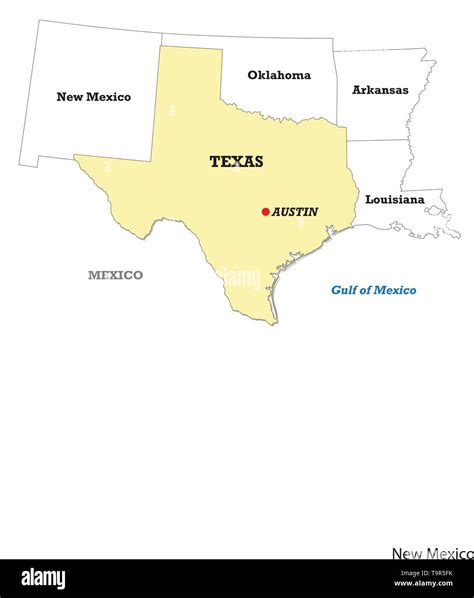 Texas Mexico Border Map Most Migrants Cross At The Texas Border.