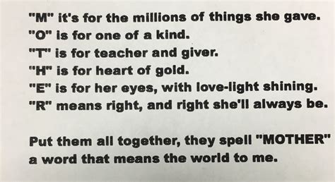What Is Mother Poem