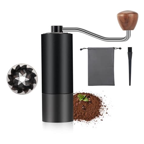 Buy Manual Coffee Grinder,Hand Coffee Bean Grinder with CNC Stainless ...
