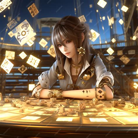 Premium AI Image | Beautiful anime rich girl with elegant costume on ...