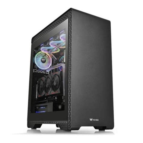 Buy ThermalTake S500 Tempered Glass Edition Mid Tower Computer Chassis ...