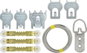 HIGH & MIGHTY Hillman Fasteners 515312 13-Pc. No-Tools Picture Hanging ...