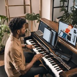 Image result for Using Zoom for Piano Lessons