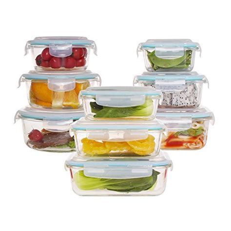 Buy AILTEC 1 8979 18 Piece Food Storage Lunch Airtight Locking Lids ...