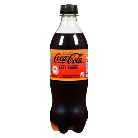 Coca Cola Orange Cream Zero Sugar Soda (24 x 500mL) (Can Dep) | Quecan ...