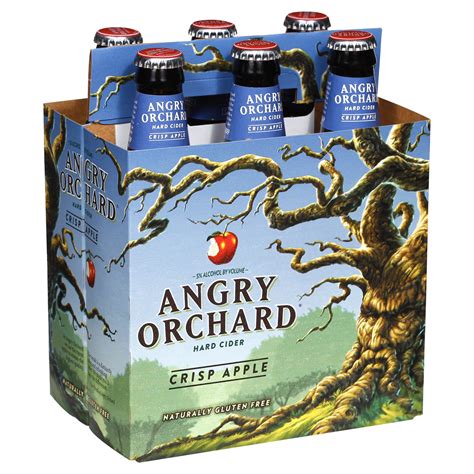 Angry Orchard Crisp Apple Hard Cider 6 ct; 12 oz | Shipt