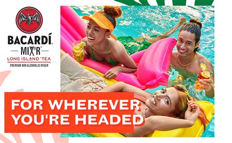 Bacardi Mixers - Long Island Tea (500 Ml)- Non Alcoholic Premium Mixer ...