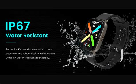 Portronics Kronos Y1 Bluetooth Calling Smart Watch with Multiple Sports ...