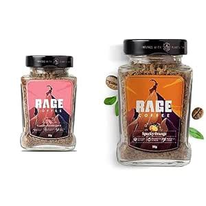 Rage Coffee 50 Gms Vanilla Bubblegum Flavour - & Rage Coffee Instant ...