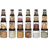 Buy CELLO Checkers Pet Plastic Airtight Canister Set | Food grade and ...