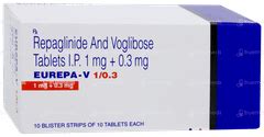 Eurepa V 1/0.3 Tablet: Uses, Side Effects, Price & Substitutes