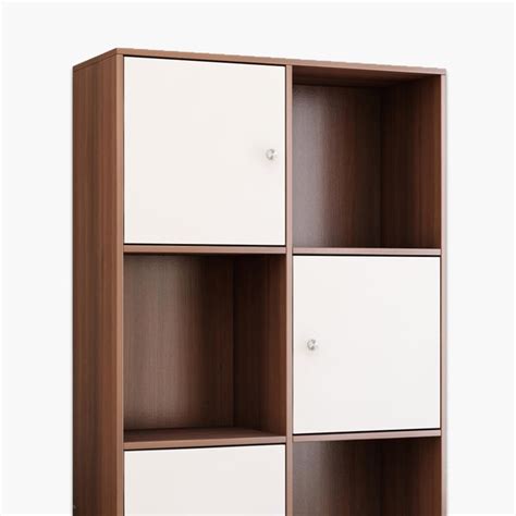 Buy Helios Besta 4-Tier Book Cabinet - Brown from Helios by Home Centre ...