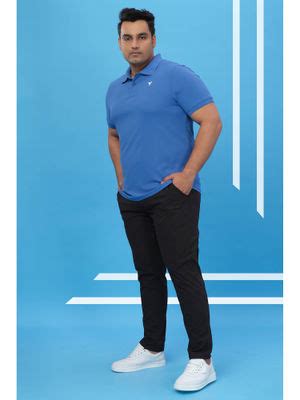 Buy Technosport Black Solid Regular Fit Trackpant (3XL) Online