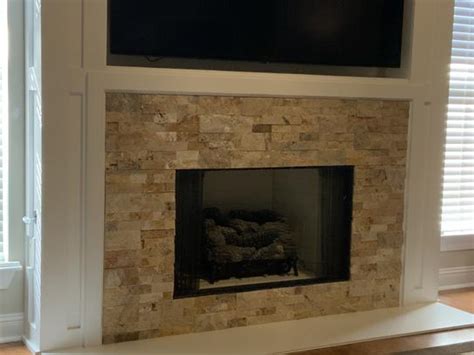 Buy Picasso Ledger Panel 6 in. x 24 in. Textured Travertine Wall Tile ...