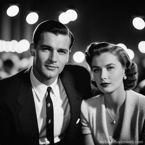 1950s Stereotypical Couple | Stable Diffusion Online
