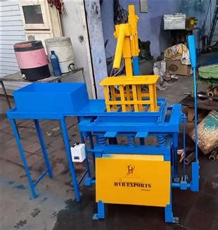 Fly Ash Brick Making Machine (Manual) – Top Manufacturers, Suppliers ...