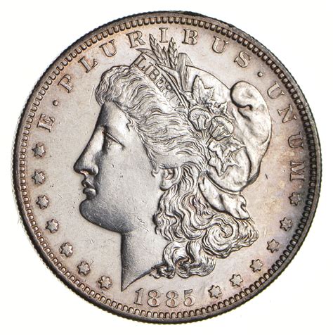 No Reserve - 1885-S Morgan Silver Dollar - Near Uncirculated | Property ...