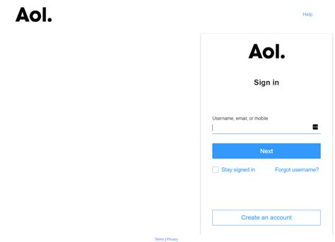 AOL Mail Screen 的图像结果