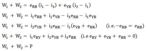 Two Wattmeter Method 的图像结果