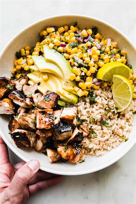 Honey Chipotle Chicken Bowls Recipe | Little Spice Jar