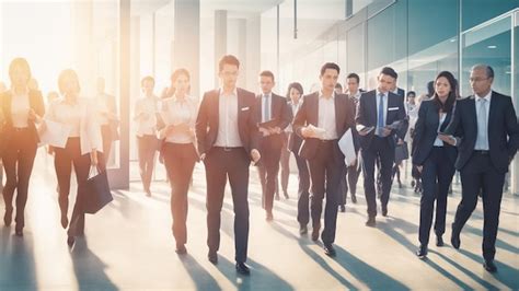 Crowd of Business People 的图像结果