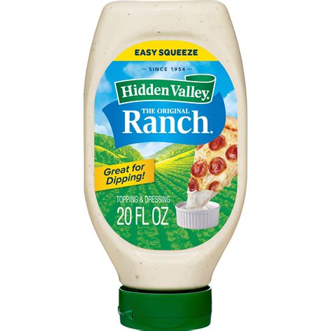 Hidden Valley Ranch Dressing Bottle